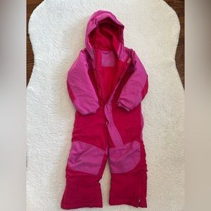 LL Bean Toddler Girl Snowsuit - 3T